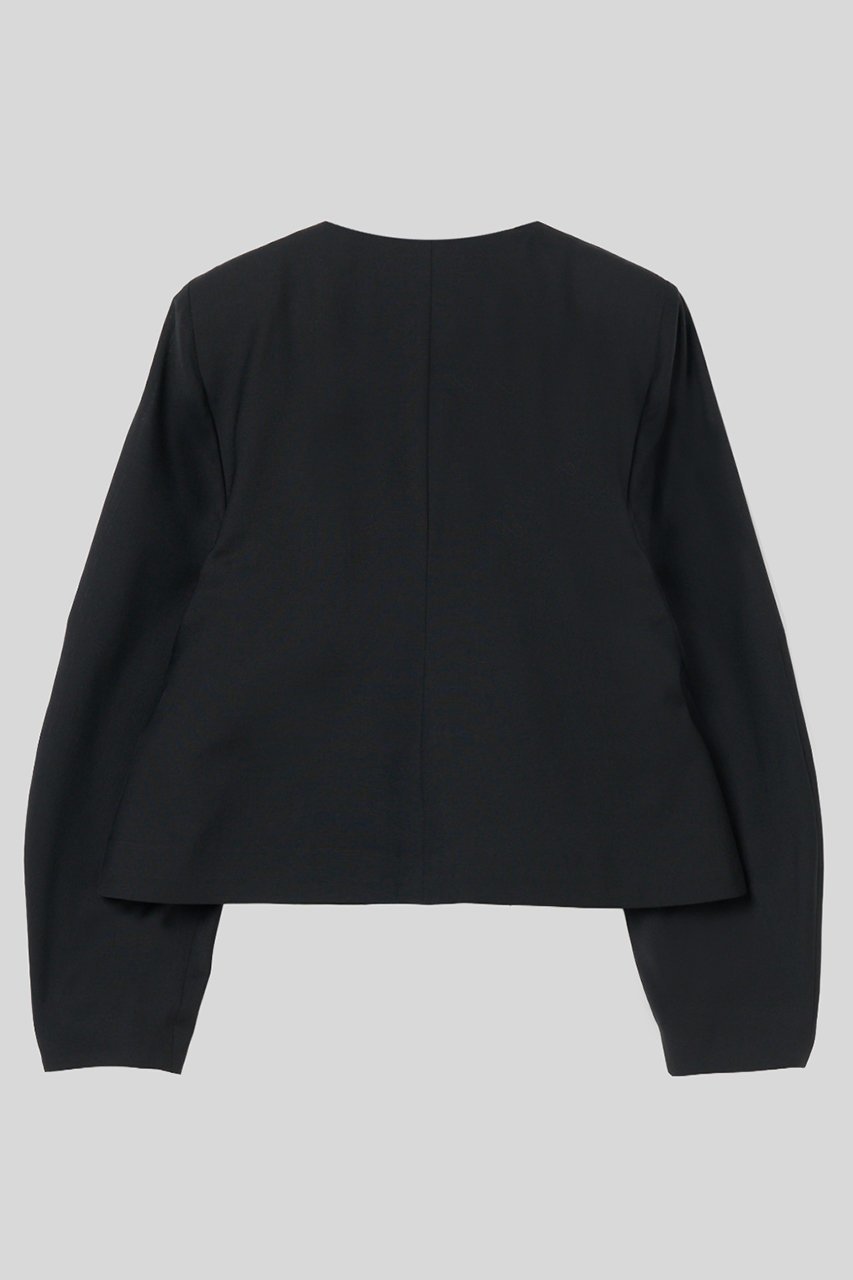 【イロット/IIROT】のTetoron Wool tropical ジャケット 人気、トレンドファッション・服の通販 founy(ファニー) 　ファッション　Fashion　レディースファッション　Fashion for Women　アウター　Coat / Outerwear Collection　レディースジャケット・軽アウター　Jackets　コンパクト　Compact, Small Size　ジャケット　Jacket, Outerwear　スリーブ　Sleeve, Long Sleeve / Short Sleeve　フォルム　Silhouette, Form　リラックス　Relax, Relaxed Fit　夏　Summer　other-2|ID: prp329100004889683 ipo3291000000036536416