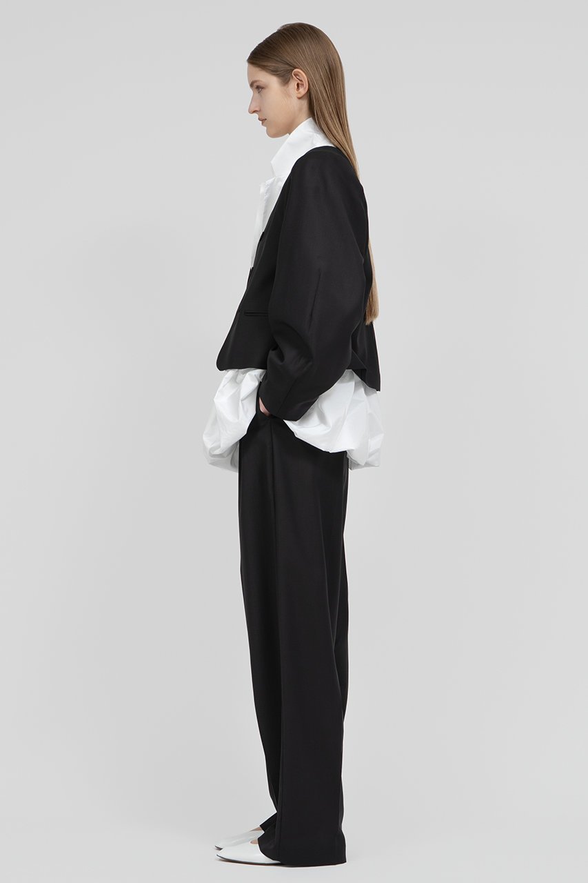 【イロット/IIROT】のTetoron Wool tropical ジャケット 人気、トレンドファッション・服の通販 founy(ファニー) 　ファッション　Fashion　レディースファッション　Fashion for Women　アウター　Coat / Outerwear Collection　レディースジャケット・軽アウター　Jackets　コンパクト　Compact, Small Size　ジャケット　Jacket, Outerwear　スリーブ　Sleeve, Long Sleeve / Short Sleeve　フォルム　Silhouette, Form　リラックス　Relax, Relaxed Fit　夏　Summer　other-6|ID: prp329100004889683 ipo3291000000036536425