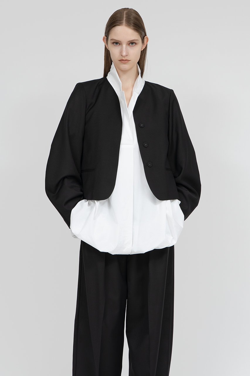 【イロット/IIROT】のTetoron Wool tropical ジャケット 人気、トレンドファッション・服の通販 founy(ファニー) 　ファッション　Fashion　レディースファッション　Fashion for Women　アウター　Coat / Outerwear Collection　レディースジャケット・軽アウター　Jackets　コンパクト　Compact, Small Size　ジャケット　Jacket, Outerwear　スリーブ　Sleeve, Long Sleeve / Short Sleeve　フォルム　Silhouette, Form　リラックス　Relax, Relaxed Fit　夏　Summer　other-8|ID: prp329100004889683 ipo3291000000036536429