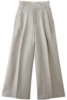 【アンクレイヴ/uncrave】 リヨセルライトリネン ワイドトラウザー人気、トレンドファッション・服の通販 founy(ファニー) ファッション Fashion レディースファッション Fashion for Women パンツ Pants & Trousers フロント Front, Front Design ベーシック Basic, Essential リネン Linen, Linen Fabric 再入荷 Restock / Back in Stock 夏 Summer |ID:prp329100004889684