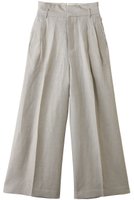 【アンクレイヴ/uncrave】のリヨセルライトリネン ワイドトラウザー 人気、トレンドファッション・服の通販 founy(ファニー) ファッション Fashion レディースファッション Fashion for Women パンツ Pants & Trousers フロント Front, Front Design ベーシック Basic, Essential リネン Linen, Linen Fabric 再入荷 Restock / Back in Stock 夏 Summer |ID:prp329100004889684