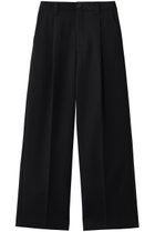 【メゾンスペシャル/MAISON SPECIAL】の【UNISEX】48/2 4色シャンブレーウールワンタックワイド 大人の最旬トレンドファッション＆コーディネート founy(ファウニー) ファッション Fashion レディースファッション Fashion for Women パンツ Pants & Trousers ユニセックス Unisex, Genderless シャンブレー Chambray, Denim-Like Fabric シンプル Simple, Minimal thumbnail BLK(ブラック)|ID: prp329100004889704 ipo3291000000036536634