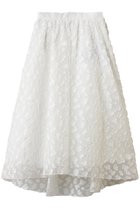 【コルコバード/CORCOVADO】のカットジャカードスカート 人気、トレンドファッション・服の通販 founy(ファニー) ファッション Fashion レディースファッション Fashion for Women スカート Skirts ジャカード／ジャガード Jacquard, Woven Pattern スニーカー Sneakers, Trainers フィット Fit, Slim Fit thumbnail ホワイト|ID: prp329100004889717 ipo3291000000036536749