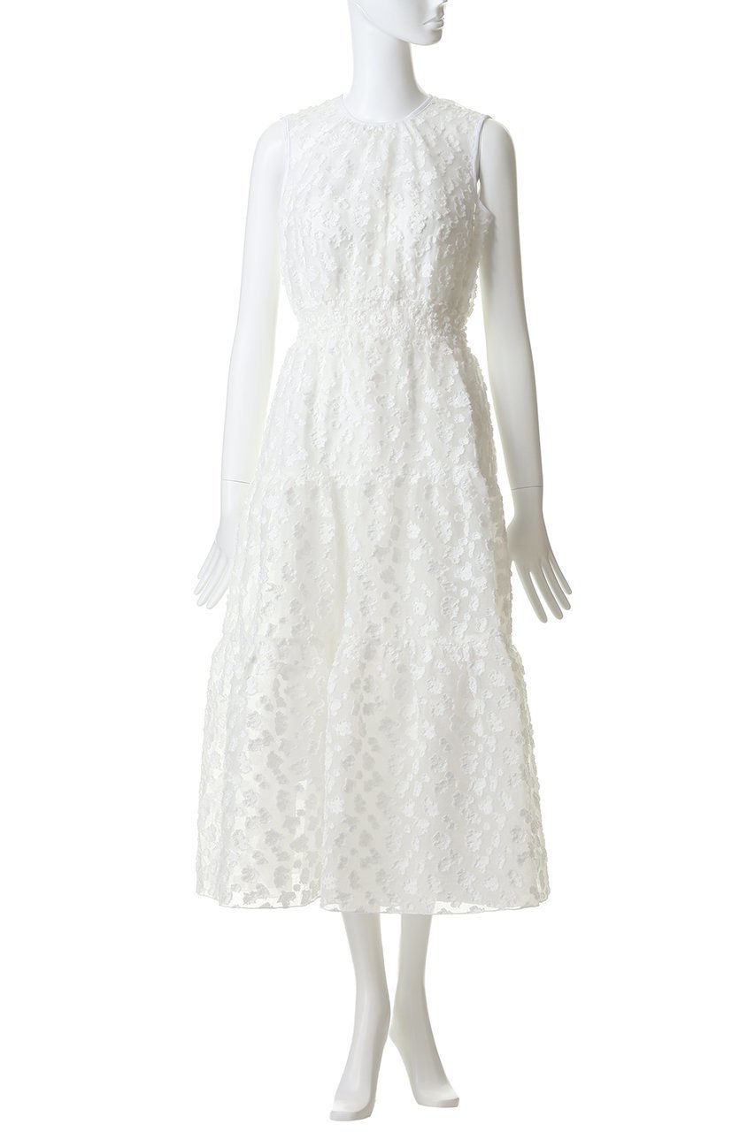 【コルコバード/CORCOVADO】のカットジャカードドレス 人気、トレンドファッション・服の通販 founy(ファニー) 　ファッション　Fashion　レディースファッション　Fashion for Women　ワンピース　Dresses　フォーマル・パーティードレス・結婚式用ドレス　Elegant & Casual Dresses　チュニック　Tunic Tops & Dresses　シンプル　Simple, Minimal　ジャカード／ジャガード　Jacquard, Woven Pattern　チュニック　Tunic, Long Top　ドレス　Dress, One-Piece　フィット　Fit, Slim Fit　フレア　Flare, Flared　other-2|ID: prp329100004889718 ipo3291000000036536766