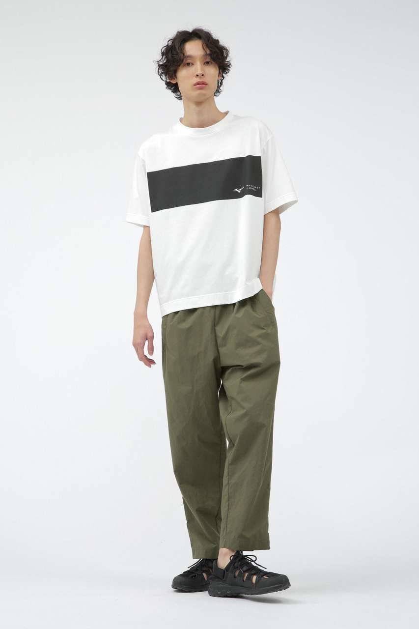 【その他のブランド/Other】のCOTTON POLYESTER JERSEY TOP 人気、トレンドファッション・服の通販 founy(ファニー) 　ファッション　Fashion　レディースファッション　Fashion for Women　トップス・カットソー　Cut & Sew Tops　シャツ・ブラウス・オフィスカジュアル　Elegant Blouses & Button-Ups　ロングTシャツ・Tシャツ　Longline T-Shirts & Tees　カットソー・ベーシックTシャツ　Cut-and-Sewn Tops / Stretch Tees & Basics　コレクション　Collection, Seasonal Line　ショート　Short, Short Length　ストライプ　Stripe, Striped Pattern　スポーティ　Sporty, Casual Athletic　スリーブ　Sleeve, Long Sleeve / Short Sleeve　マーガレット　Marguerite, Daisy Pattern　リラックス　Relax, Relaxed Fit　新作・新入荷　New Arrivals / New In　other-2|ID: prp329100004889764 ipo3291000000036537243