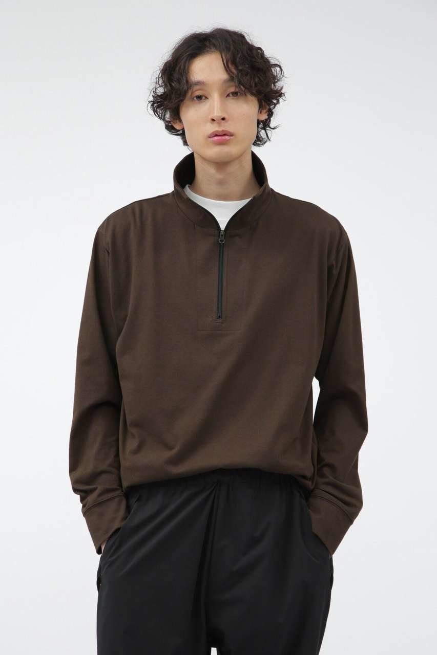 【その他のブランド/Other】のCOTTON POLYESTER JERSEY インテリア・キッズ・メンズ・レディースファッション・服の通販 founy(ファニー) 　ファッション　Fashion　レディースファッション　Fashion for Women　トップス・カットソー　Cut & Sew Tops　シャツ・ブラウス・オフィスカジュアル　Elegant Blouses & Button-Ups　ロングTシャツ・Tシャツ　Longline T-Shirts & Tees　カットソー・ベーシックTシャツ　Cut-and-Sewn Tops / Stretch Tees & Basics　コレクション　Collection, Seasonal Line　スリーブ　Sleeve, Long Sleeve / Short Sleeve　マーガレット　Marguerite, Daisy Pattern　ミックス　Mix, Mixed Style　ロング　Long, Long-Length　新作・新入荷　New Arrivals / New In　防寒　Cold Protection, Winter-Ready　オレンジ|ID: prp329100004889765 ipo3291000000036537257