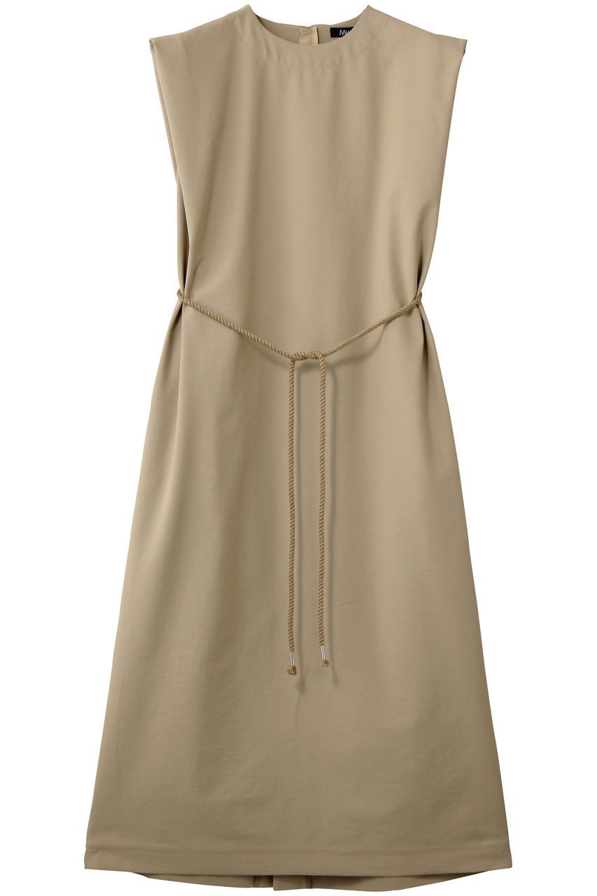 【エムフィル/M Fil】のシェルタリングドライツイル タックショルダーワンピース インテリア・キッズ・メンズ・レディースファッション・服の通販 founy(ファニー) 　ファッション　Fashion　レディースファッション　Fashion for Women　ワンピース　Dresses　チュニック　Tunic Tops & Dresses　おすすめ　Recommended / Our Picks　チュニック　Tunic, Long Top　ロング　Long, Long-Length　吸水　Absorbent, Quick-Dry　新作・新入荷　New Arrivals / New In　薄ベージュ|ID: prp329100004889772 ipo3291000000036537415