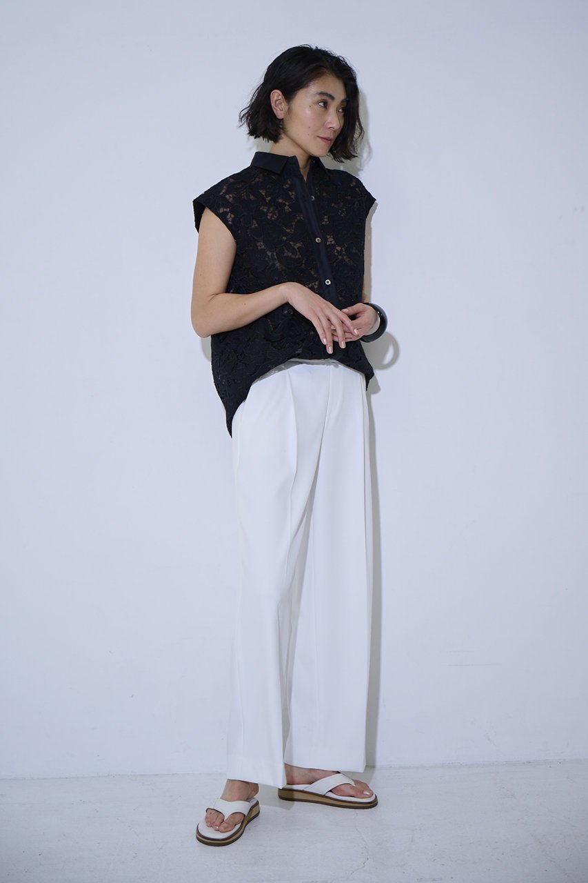 【エムフィル/M Fil】のフラワーレース フレンチスリーブシャツ 人気、トレンドファッション・服の通販 founy(ファニー) ファッション Fashion レディースファッション Fashion for Women トップス・カットソー Cut & Sew Tops キャミソール&ノースリーブ Camisoles & Sleeveless Tops シャツ・ブラウス・オフィスカジュアル Elegant Blouses & Button-Ups エレガント 上品 Elegant ケミカル Chemical, Chemical Wash スリーブ Sleeve, Long Sleeve / Short Sleeve ノースリーブ Sleeveless, No-Sleeve バランス Balance, Style Balance フラワー Flower, Floral フレンチ French, French Style モチーフ Motif, Design Theme レース Lace, Lace Fabric 新作・新入荷 New Arrivals / New In other-7|ID: prp329100004889778 ipo3291000000036537510