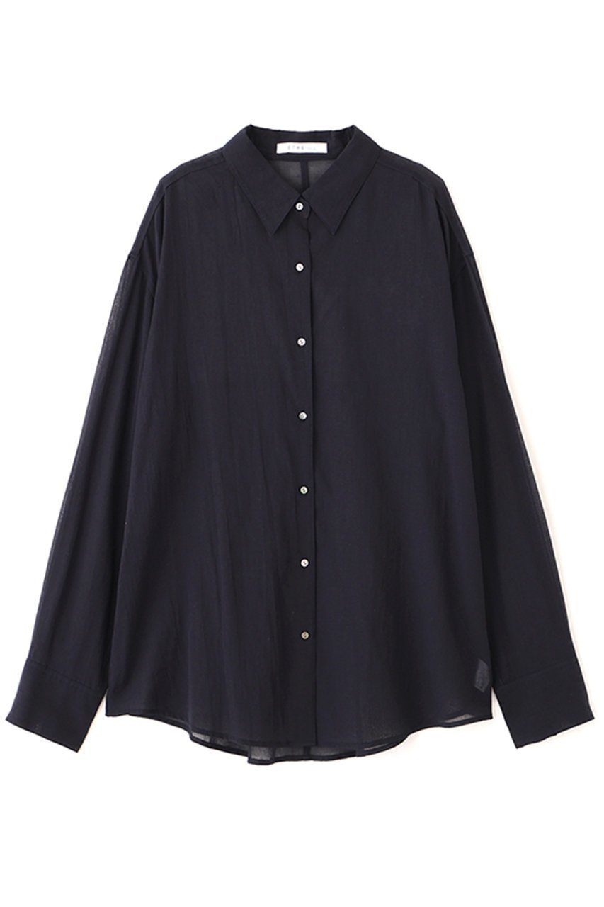 【エトレトウキョウ/ETRE TOKYO】のシアーコットンシャツ 人気、トレンドファッション・服の通販 founy(ファニー) 　ファッション　Fashion　レディースファッション　Fashion for Women　トップス・カットソー　Cut & Sew Tops　シャツ・ブラウス・オフィスカジュアル　Elegant Blouses & Button-Ups　春　Spring　キャミソール　Camisole, Spaghetti Strap Top　シアー　Sheer, See-Through　シンプル　Simple, Minimal　スラックス　Slacks, Dress Pants　スリーブ　Sleeve, Long Sleeve / Short Sleeve　タンク　Tank Top, Sleeveless Top　バランス　Balance, Style Balance　ロング　Long, Long-Length　ワイド　Wide, Wide Fit　再入荷　Restock / Back in Stock　おすすめ　Recommended / Our Picks　エレガント 上品　Elegant　other-7|ID: prp329100004889784 ipo3291000000036537622