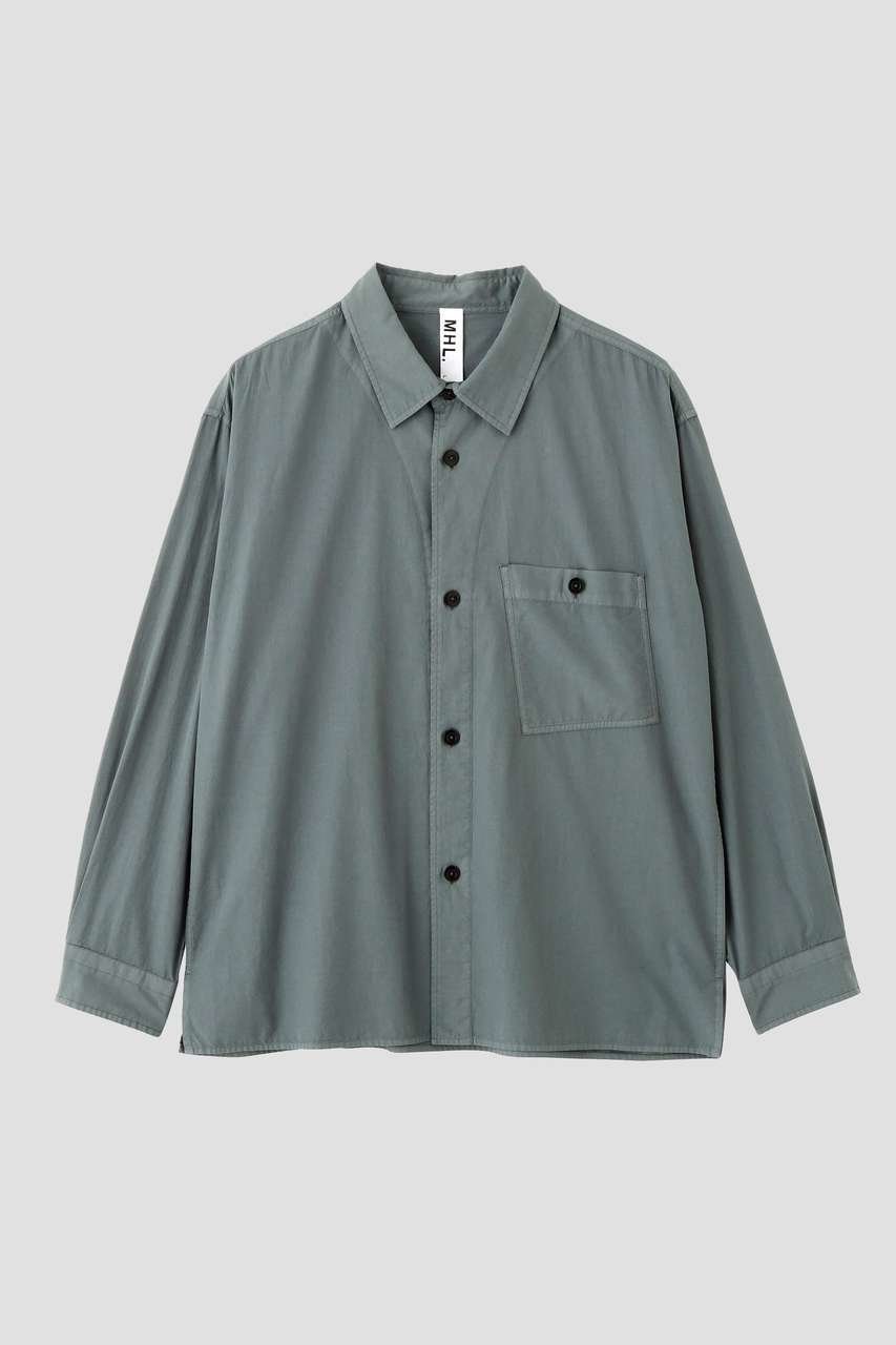 【その他のブランド/Other】のGARMENT DYE COTTON SHIRTING SHIRT 人気、トレンドファッション・服の通販 founy(ファニー) ファッション Fashion レディースファッション Fashion for Women トップス・カットソー Cut & Sew Tops シャツ・ブラウス・オフィスカジュアル Elegant Blouses & Button-Ups スリーブ Sleeve, Long Sleeve / Short Sleeve バランス Balance, Style Balance ロング Long, Long-Length 新作・新入荷 New Arrivals / New In other-4|ID: prp329100004889799 ipo3291000000036537755