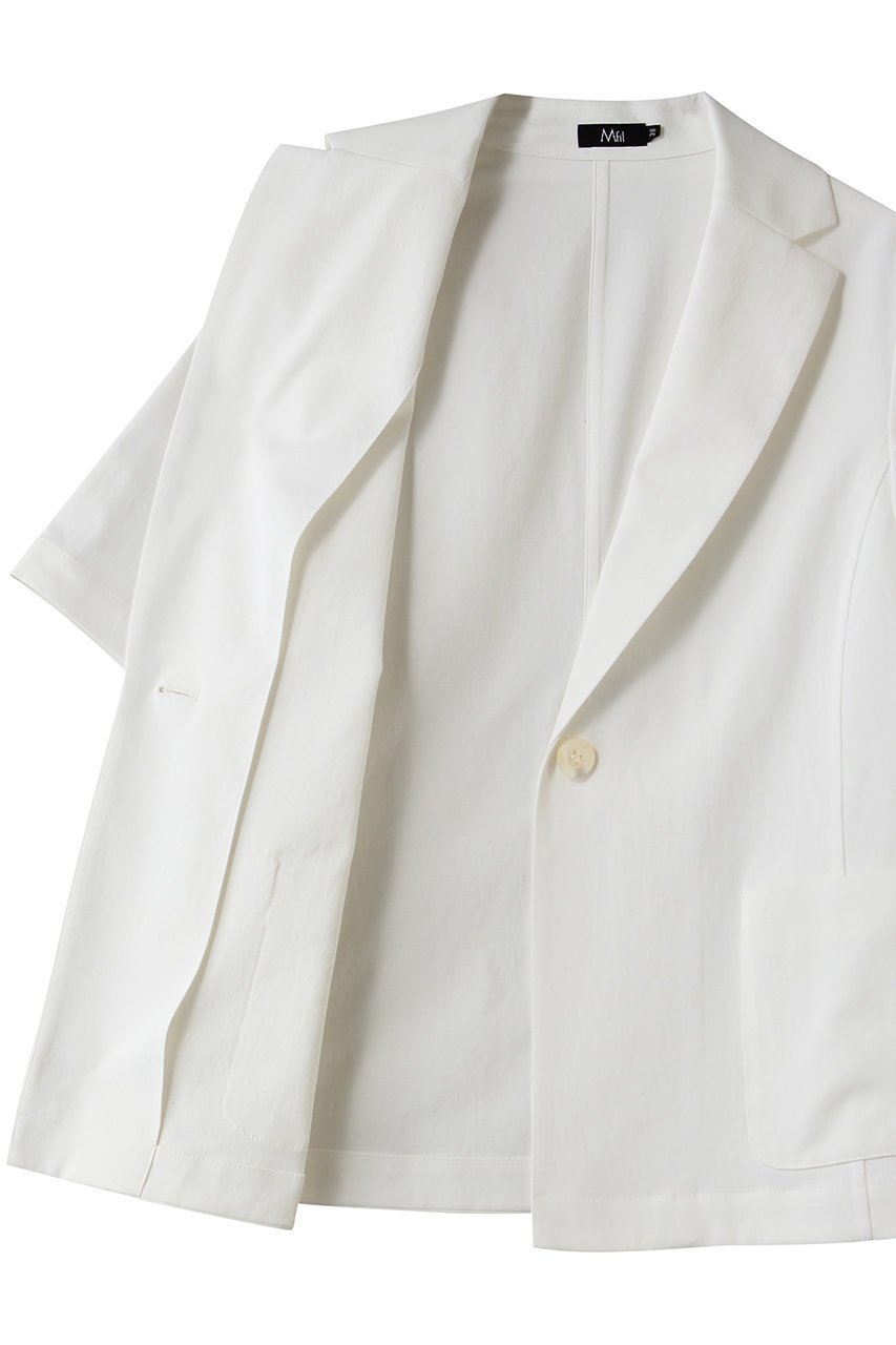 【エムフィル/M Fil】のシェルタリングドライツイル ハーフスリーブジャケット 人気、トレンドファッション・服の通販 founy(ファニー) 　ファッション　Fashion　レディースファッション　Fashion for Women　アウター　Coat / Outerwear Collection　レディースジャケット・軽アウター　Jackets　ウォッシャブル　Machine Washable　ジャケット　Jacket, Outerwear　吸水　Absorbent, Quick-Dry　夏　Summer　新作・新入荷　New Arrivals / New In　other-6|ID: prp329100004889815 ipo3291000000036537951