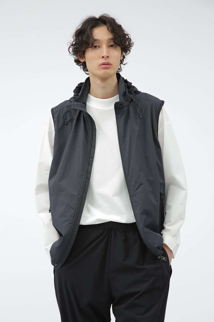 【その他のブランド/Other】のSTRETCH NYLON MICRO RIP STOP 人気、トレンドファッション・服の通販 founy(ファニー) 　ファッション　Fashion　レディースファッション　Fashion for Women　アウター　Coat / Outerwear Collection　レディースジャケット・軽アウター　Jackets　インナー　Innerwear　コレクション　Collection, Seasonal Line　軽量　Lightweight, Ultra Light　ジャケット　Jacket, Outerwear　ストレッチ　Stretch, Stretchy Fabric　スピンドル　Spindle, Drawcord　フロント　Front, Front Design　ベスト　Vest, Waistcoat　マーガレット　Marguerite, Daisy Pattern　メッシュ　Mesh, Net Fabric　新作・新入荷　New Arrivals / New In　 other-1|ID: prp329100004889841 ipo3291000000036538193