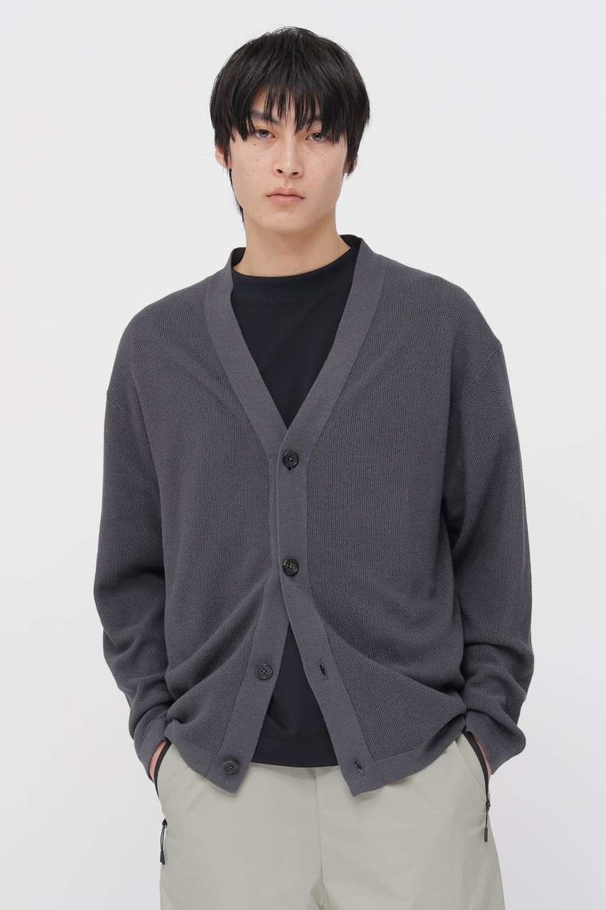【その他のブランド/Other】のCOTTON RAMIE PIQUE KNITWEAR 人気、トレンドファッション・服の通販 founy(ファニー) 　ファッション　Fashion　レディースファッション　Fashion for Women　トップス・カットソー　Cut & Sew Tops　ニット　Knit Tops & Sweaters　カーディガン・羽織り　Layered Style Cardigans　カーディガン　Cardigan, Knitwear　シンプル　Simple, Minimal　バランス　Balance, Style Balance　リラックス　Relax, Relaxed Fit　夏　Summer　新作・新入荷　New Arrivals / New In　春　Spring　S/S・春夏　SS, Spring/Summer, Warm Season　 other-1|ID: prp329100004889846 ipo3291000000036538277
