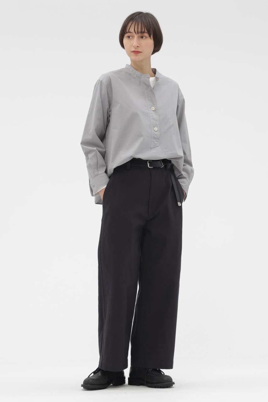 【マーガレットハウエル/MARGARET HOWELL】のFADED COTTON TWILL TROUSERS 大人の最旬トレンドファッション＆コーディネート founy(ファウニー) 　ファッション　Fashion　レディースファッション　Fashion for Women　パンツ　Pants & Trousers　おすすめ　Recommended / Our Picks　インディゴ　Indigo Denim　シンプル　Simple, Minimal　ストレート　Straight, Straight Cut　セットアップ　Set-Up, Coordinated Outfit　ツイル　Twist, Twisted Detail　フィット　Fit, Slim Fit　ワーク　Workwear, Utility Style　エレガント 上品　Elegant　other-2|ID: prp329100004889854 ipo3291000000036538412