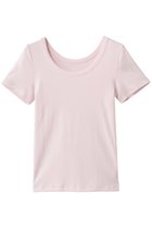 【マルティニーク/martinique】のフライス半袖Tシャツ 人気、トレンドファッション・服の通販 founy(ファニー) ファッション Fashion レディースファッション Fashion for Women トップス・カットソー Cut & Sew Tops シャツ・ブラウス・オフィスカジュアル Elegant Blouses & Button-Ups ロングTシャツ・Tシャツ Longline T-Shirts & Tees カットソー・ベーシックTシャツ Cut-and-Sewn Tops / Stretch Tees & Basics なめらか Smooth, Silky Texture インナー Innerwear キャミワンピース Cami Dress, Slip Dress ショート Short, Short Length ジャケット Jacket, Outerwear スリーブ Sleeve, Long Sleeve / Short Sleeve バランス Balance, Style Balance 半袖 Short Sleeve, Half Sleeve 定番 Standard, Basic Item thumbnail ピンク|ID: prp329100004889865 ipo3291000000036538525