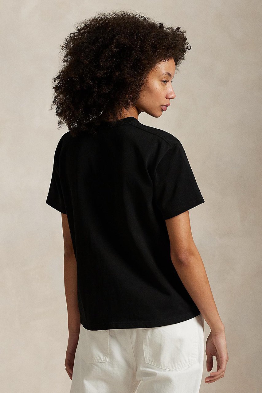 【ラルフローレン/RALPH LAUREN】の【POLO RALPH LAUREN】コットン ジャージー クルーネック Tシャツ 人気、トレンドファッション・服の通販 founy(ファニー) ファッション Fashion レディースファッション Fashion for Women トップス・カットソー Cut & Sew Tops シャツ・ブラウス・オフィスカジュアル Elegant Blouses & Button-Ups ロングTシャツ・Tシャツ Longline T-Shirts & Tees カットソー・ベーシックTシャツ Cut-and-Sewn Tops / Stretch Tees & Basics インナー Innerwear ショート Short, Short Length ジャケット Jacket, Outerwear スリーブ Sleeve, Long Sleeve / Short Sleeve デニム Denim, Jeans Material フィット Fit, Slim Fit リラックス Relax, Relaxed Fit エレガント 上品 Elegant 新作・新入荷 New Arrivals / New In other-4|ID: prp329100004889873 ipo3291000000036538653