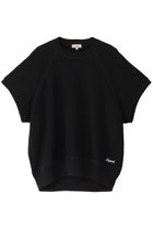 【ブラミンク/BLAMINK】の【BLMK】吊裏毛ロゴショートスリーブプルオーバー 人気、トレンドファッション・服の通販 founy(ファニー) ファッション Fashion レディースファッション Fashion for Women トップス・カットソー Cut & Sew Tops シャツ・ブラウス・オフィスカジュアル Elegant Blouses & Button-Ups ロングTシャツ・Tシャツ Longline T-Shirts & Tees カジュアルプルオーバー・ニットトップス Pullovers & Knit Tops / Casual Pullovers カットソー・ベーシックTシャツ Cut-and-Sewn Tops / Stretch Tees & Basics ショート Short, Short Length スリーブ Sleeve, Long Sleeve / Short Sleeve トレンド Trend, Trending Now フォルム Silhouette, Form ベーシック Basic, Essential ボックス Boxy, Box Shape ロング Long, Long-Length 再入荷 Restock / Back in Stock 定番 Standard, Basic Item thumbnail ブラック|ID: prp329100004889878 ipo3291000000036538741