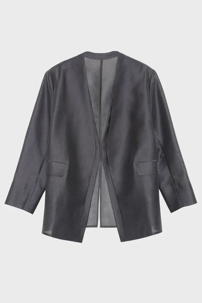 【スタニングルアー/STUNNING LURE】の【4/1 11:00販売開始】rカラーレスシアージャケット インテリア・キッズ・メンズ・レディースファッション・服の通販 founy(ファニー) https://founy.com/ ファッション Fashion レディースファッション Fashion for Women アウター Coat / Outerwear Collection レディースジャケット・軽アウター Jackets オーガンジー Organza Fabric ジャケット Jacket, Outerwear バランス Balance, Style Balance フォルム Silhouette, Form エレガント 上品 Elegant |ID: prp329100004889881 ipo3291000000036538772