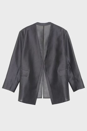 【スタニングルアー/STUNNING LURE】 【4/1 11:00販売開始】rカラーレスシアージャケット人気、トレンドファッション・服の通販 founy(ファニー) ファッション Fashion レディースファッション Fashion for Women アウター Coat / Outerwear Collection レディースジャケット・軽アウター Jackets オーガンジー Organza Fabric ジャケット Jacket, Outerwear バランス Balance, Style Balance フォルム Silhouette, Form エレガント 上品 Elegant |ID:prp329100004889881