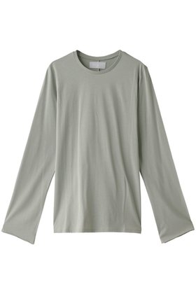 【マリリンムーン/MARILYN MOON】の【WALANCE】オーガニックコットンジャージートップ 人気、トレンドファッション・服の通販 founy(ファニー) ファッション Fashion レディースファッション Fashion for Women トップス・カットソー Cut & Sew Tops シャツ・ブラウス・オフィスカジュアル Elegant Blouses & Button-Ups ロングTシャツ・Tシャツ Longline T-Shirts & Tees カットソー・ベーシックTシャツ Cut-and-Sewn Tops / Stretch Tees & Basics オーガニック Organic Cotton シンプル Simple, Minimal スリーブ Sleeve, Long Sleeve / Short Sleeve ロング Long, Long-Length 長袖 Long Sleeve, Full Sleeve |ID:prp329100004889935