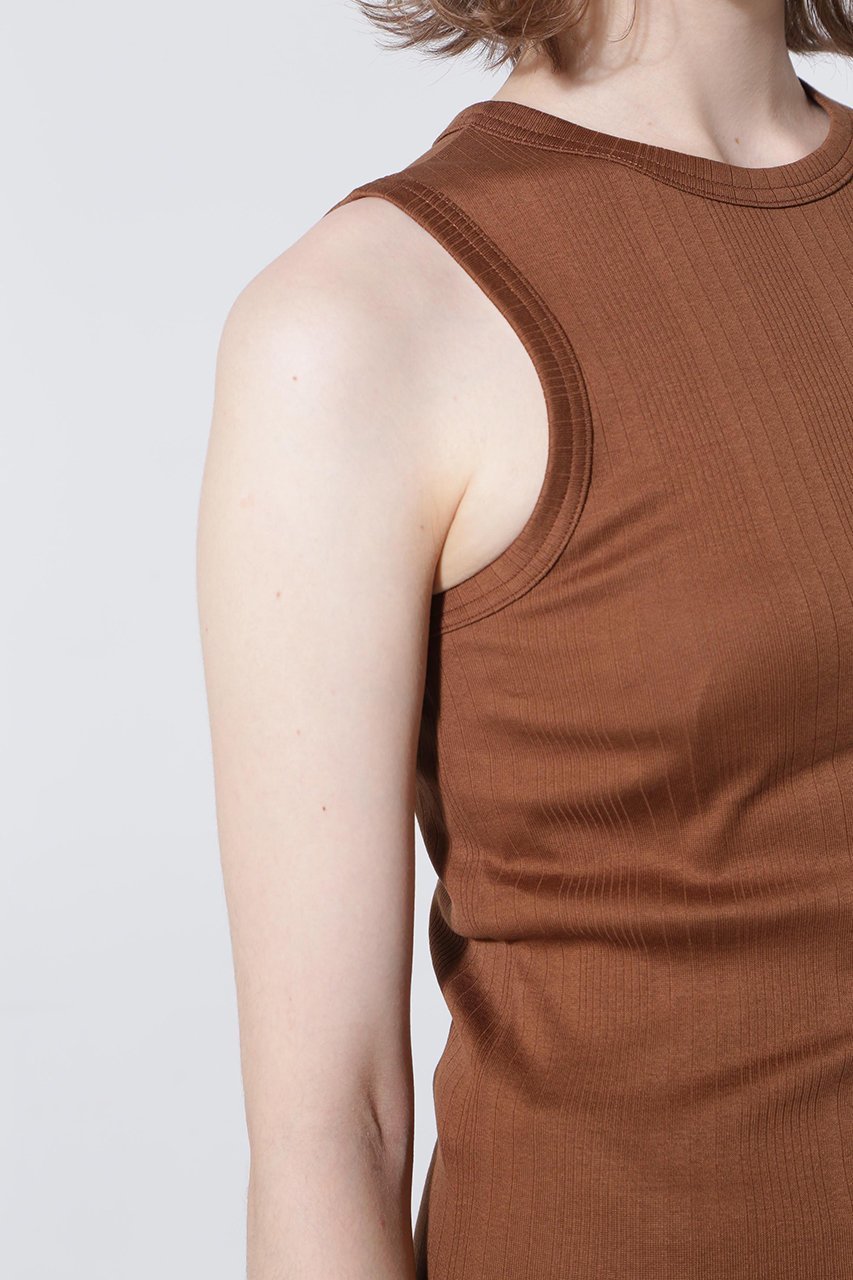 【ヒューエルミュージアム/hueLe Museum】の【hLM】リブタンク 人気、トレンドファッション・服の通販 founy(ファニー) 　ファッション　Fashion　レディースファッション　Fashion for Women　トップス・カットソー　Cut & Sew Tops　キャミソール&ノースリーブ　Camisoles & Sleeveless Tops　シャツ・ブラウス・オフィスカジュアル　Elegant Blouses & Button-Ups　ロングTシャツ・Tシャツ　Longline T-Shirts & Tees　カットソー・ベーシックTシャツ　Cut-and-Sewn Tops / Stretch Tees & Basics　インナー　Innerwear　キャミソール　Camisole, Spaghetti Strap Top　コンパクト　Compact, Small Size　ジャケット　Jacket, Outerwear　タンク　Tank Top, Sleeveless Top　other-5|ID: prp329100004889941 ipo3291000000036539897