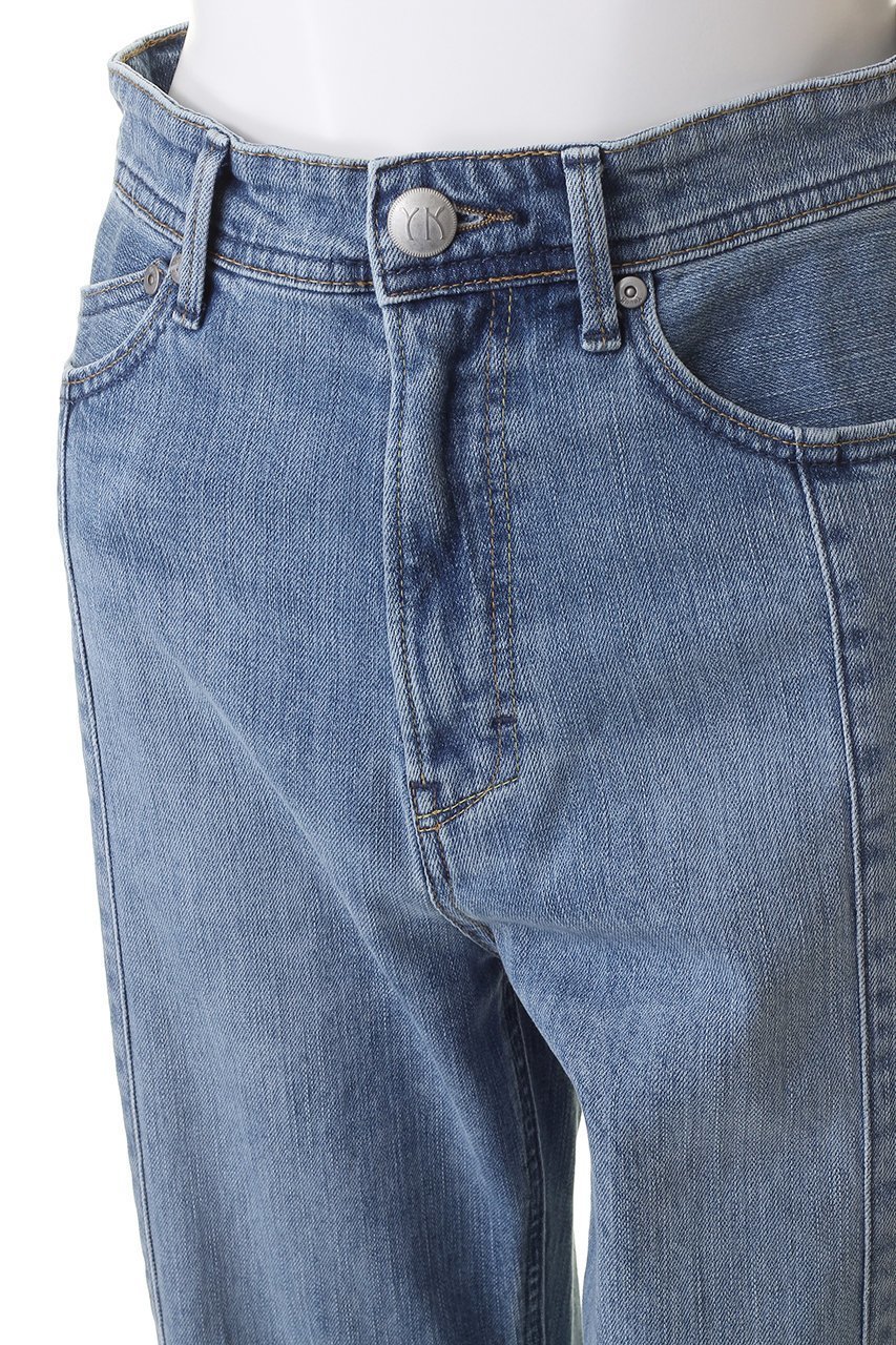 【ヤヌーク/YANUK】のボーイズストレート【LEA】 人気、トレンドファッション・服の通販 founy(ファニー) 　ファッション　Fashion　レディースファッション　Fashion for Women　パンツ　Pants & Trousers　デニムパンツ・ジーンズ・美脚デニム　Denim Jeans & Pants　シンプル　Simple, Minimal　ストレート　Straight, Straight Cut　スリット　Slit, Slit Detail　デニム　Denim, Jeans Material　パターン　Pattern, Design Print　フロント　Front, Front Design　ロング　Long, Long-Length　other-5|ID: prp329100004890189 ipo3291000000036543034