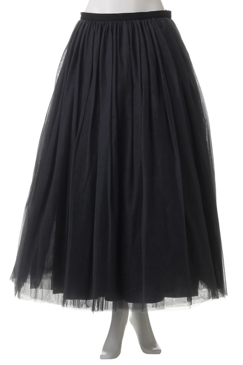 【ハー/HER.】のチュールスカート 大人の最旬トレンドファッション＆コーディネート founy(ファウニー) 　ファッション　Fashion　レディースファッション　Fashion for Women　スカート　Skirts　ロングスカート　Long Skirts / Maxi & Midi Skirts　ギャザー　Gathered, Ruffled　シンプル　Simple, Minimal　チュール　Tulip, Tulip Motif　ロング　Long, Long-Length　other-2|ID: prp329100004890229 ipo3291000000036831426