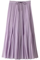 【デパリエ/DEPAREILLE】のオーガンジープリーツスカート パープル|ID: prp329100004890246 ipo3291000000036544042