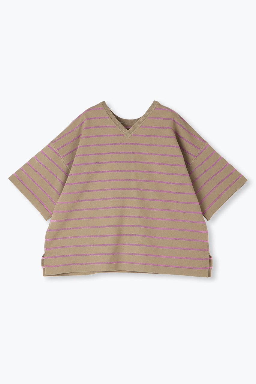 【レリル/lelill】の2WAY WIND THOUGH ボーダーニット 人気、トレンドファッション・服の通販 founy(ファニー) ファッション Fashion レディースファッション Fashion for Women トップス・カットソー Cut & Sew Tops ニット Knit Tops & Sweaters カジュアルプルオーバー・ニットトップス Pullovers & Knit Tops / Casual Pullovers シンプル Simple, Minimal ボーダー Border, Stripe 夏 Summer other-2|ID: prp329100004890262 ipo3291000000036544329