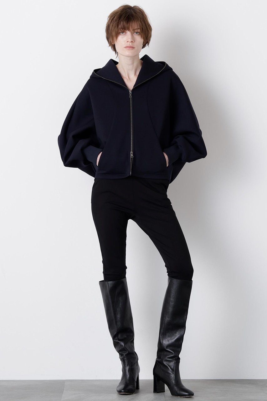 【ヒューエルミュージアム/hueLe Museum】の【STUMBLY】Air Double Knit Hood Zip Up 人気、トレンドファッション・服の通販 founy(ファニー) 　ファッション　Fashion　レディースファッション　Fashion for Women　トップス・カットソー　Cut & Sew Tops　ニット　Knit Tops & Sweaters　シャツ・ブラウス・オフィスカジュアル　Elegant Blouses & Button-Ups　レディースパーカー・カジュアルフーディー　Casual Hoodies & Sweatshirts　ロングTシャツ・Tシャツ　Longline T-Shirts & Tees　スウェット・クルーネックトップス　Sweatshirts & Crewnecks / Relaxed Fit Sweat Tops　カットソー・ベーシックTシャツ　Cut-and-Sewn Tops / Stretch Tees & Basics　アイレット　Eyelet Lace　アクリル　Acrylic Material　スポーティ　Sporty, Casual Athletic　ポケット　Pocket, Pocket Detail　other-3|ID: prp329100004890280 ipo3291000000036544643