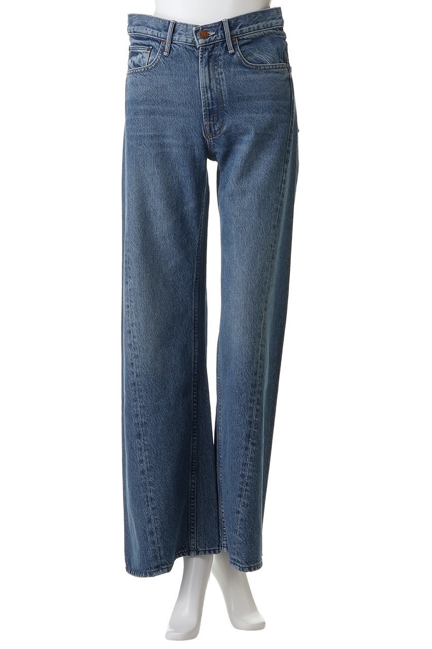 【マザー/MOTHER】の【日本別注】【LIL】 LEMON TWIST SKIMP パネルフレアデニム (RLD) 人気、トレンドファッション・服の通販 founy(ファニー) 　ファッション　Fashion　レディースファッション　Fashion for Women　パンツ　Pants & Trousers　デニムパンツ・ジーンズ・美脚デニム　Denim Jeans & Pants　デニム　Denim, Jeans Material　フレア　Flare, Flared　別注　Limited Edition, Custom Order　other-2|ID: prp329100004890322 ipo3291000000036545278