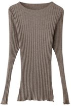 【プリスティン/PRISTINE】のフォレストグレイクループルオーバー 人気、トレンドファッション・服の通販 founy(ファニー) ファッション Fashion レディースファッション Fashion for Women トップス・カットソー Cut & Sew Tops ニット Knit Tops & Sweaters カジュアルプルオーバー・ニットトップス Pullovers & Knit Tops / Casual Pullovers なめらか Smooth, Silky Texture インナー Innerwear シンプル Simple, Minimal チューブ Tube, Tube Top リブニット Rib Knit, Ribbed Knit エレガント 上品 Elegant A/W・秋冬 Autumn/Winter 長袖 Long Sleeve, Full Sleeve thumbnail グレー|ID: prp329100004890344 ipo3291000000036545559