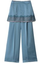 【メゾンスペシャル/MAISON SPECIAL】のSatin Skirt Pants/サテンスカートパンツ 大人の最旬トレンドファッション&コーディネート founy(ファウニー) ファッション Fashion レディースファッション Fashion for Women スカート Skirts パンツ Pants & Trousers サテン Satin, Glossy Fabric フェミニン Feminine, Girly レース Lace, Lace Fabric thumbnail BLU(ブルー)|ID: prp329100004890376 ipo3291000000036545836