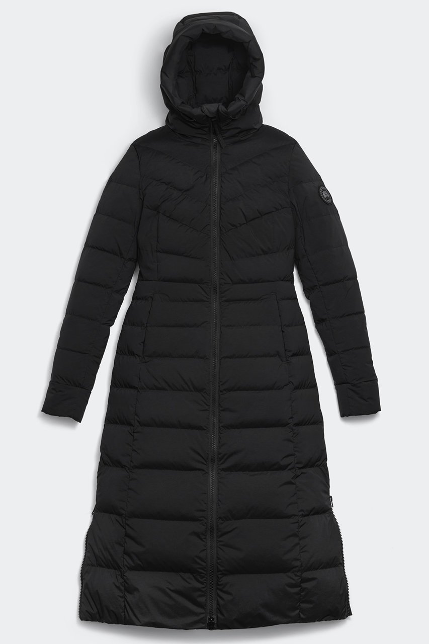 【カナダグース/CANADA GOOSE】の2330WB Clair Long Coat Black Label クレア ロング コート インテリア・キッズ・メンズ・レディースファッション・服の通販 founy(ファウニー) 　ファッション　Fashion　レディースファッション　Fashion for Women　アウター　Coat / Outerwear Collection　コート・ロングコート・ピーコート　Long Coats, Peacoats & More　スポーツウェア　Functional & Stylish Sportswear　スポーツ アウター　Sports Outerwear / Running Jacket / Windbreaker　キルティング　Quilted, Quilting　シンプル　Simple, Minimal　ジャケット　Jacket, Outerwear　ストレッチ　Stretch, Stretchy Fabric　スポーツ　Sports, Activewear　定番　Standard, Basic Item　ポケット　Pocket, Pocket Detail　ロング　Long, Long-Length　エレガント 上品　Elegant　ブラック|ID: prp329100004890386 ipo3291000000036868668