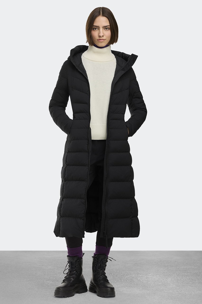 【カナダグース/CANADA GOOSE】の2330WB Clair Long Coat Black Label クレア ロング コート 大人の最旬トレンドファッション＆コーディネート founy(ファウニー) 　ファッション　Fashion　レディースファッション　Fashion for Women　アウター　Coat / Outerwear Collection　コート・ロングコート・ピーコート　Long Coats, Peacoats & More　スポーツウェア　Functional & Stylish Sportswear　スポーツ アウター　Sports Outerwear / Running Jacket / Windbreaker　キルティング　Quilted, Quilting　シンプル　Simple, Minimal　ジャケット　Jacket, Outerwear　ストレッチ　Stretch, Stretchy Fabric　スポーツ　Sports, Activewear　定番　Standard, Basic Item　ポケット　Pocket, Pocket Detail　ロング　Long, Long-Length　エレガント 上品　Elegant　other-3|ID: prp329100004890386 ipo3291000000036868670