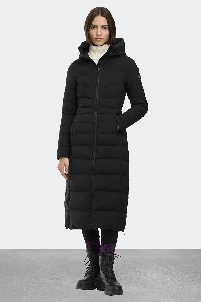 【カナダグース/CANADA GOOSE】の2330WB Clair Long Coat Black Label クレア ロング コート 大人の最旬トレンドファッション＆コーディネート founy(ファウニー) 　ファッション　Fashion　レディースファッション　Fashion for Women　アウター　Coat / Outerwear Collection　コート・ロングコート・ピーコート　Long Coats, Peacoats & More　スポーツウェア　Functional & Stylish Sportswear　スポーツ アウター　Sports Outerwear / Running Jacket / Windbreaker　キルティング　Quilted, Quilting　シンプル　Simple, Minimal　ジャケット　Jacket, Outerwear　ストレッチ　Stretch, Stretchy Fabric　スポーツ　Sports, Activewear　定番　Standard, Basic Item　ポケット　Pocket, Pocket Detail　ロング　Long, Long-Length　エレガント 上品　Elegant　other-4|ID: prp329100004890386 ipo3291000000036868671