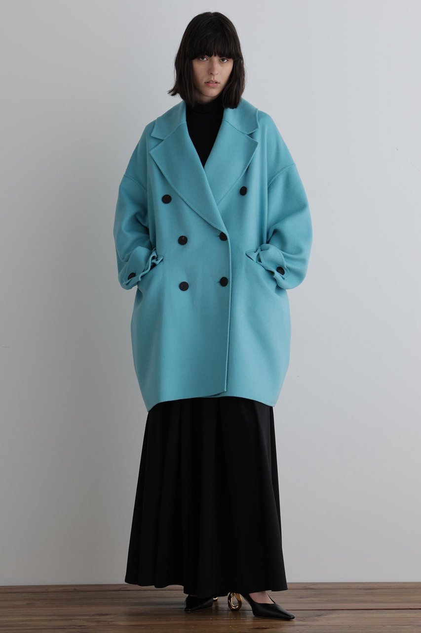 【ル フィル/LE PHIL】のソフトウールリバーオーバーPコート 人気、トレンドファッション・服の通販 founy(ファニー) 　ファッション　Fashion　レディースファッション　Fashion for Women　アウター　Coat / Outerwear Collection　コート・ロングコート・ピーコート　Long Coats, Peacoats & More　Pコート　Pea Coats　エアリー　Airy Texture　ショート　Short, Short Length　シンプル　Simple, Minimal　スリム　Slim, Slim Fit　ドレス　Dress, One-Piece　ビッグ　Big, Oversized　フォルム　Silhouette, Form　ボトム　Bottoms, Lower Wear　ミックス　Mix, Mixed Style　メンズ　Men's, Menswear　ラグジュアリー　Luxury, Elegant　今季　This Season, Current Season　冬　Winter / This Winter　other-3|ID: prp329100004890401 ipo3291000000036546051