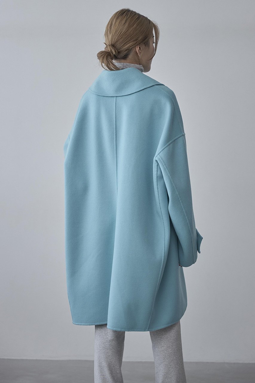 【ル フィル/LE PHIL】のソフトウールリバーオーバーPコート 人気、トレンドファッション・服の通販 founy(ファニー) 　ファッション　Fashion　レディースファッション　Fashion for Women　アウター　Coat / Outerwear Collection　コート・ロングコート・ピーコート　Long Coats, Peacoats & More　Pコート　Pea Coats　エアリー　Airy Texture　ショート　Short, Short Length　シンプル　Simple, Minimal　スリム　Slim, Slim Fit　ドレス　Dress, One-Piece　ビッグ　Big, Oversized　フォルム　Silhouette, Form　ボトム　Bottoms, Lower Wear　ミックス　Mix, Mixed Style　メンズ　Men's, Menswear　ラグジュアリー　Luxury, Elegant　今季　This Season, Current Season　冬　Winter / This Winter　other-5|ID: prp329100004890401 ipo3291000000036546053