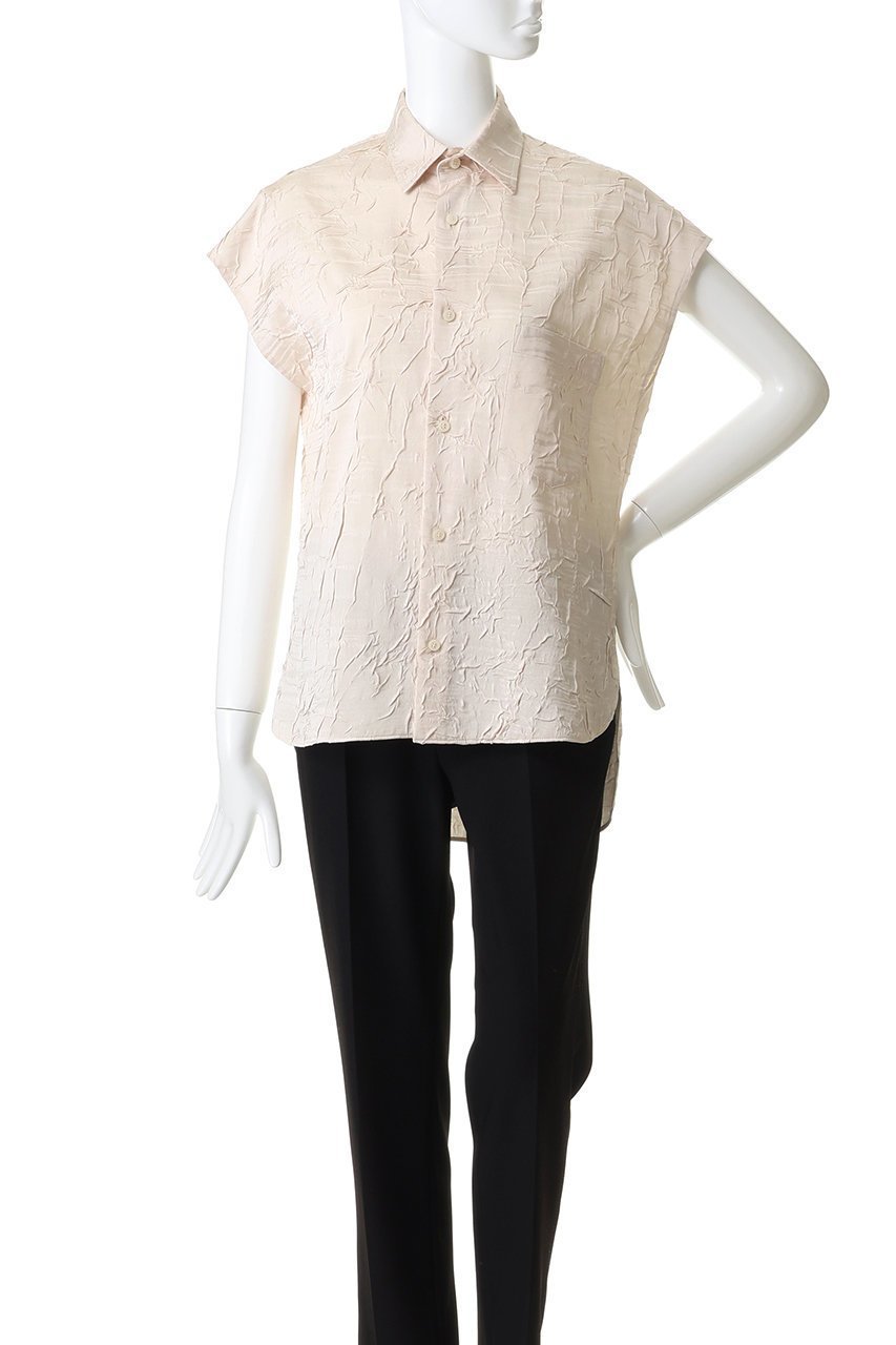 【マディソンブルー/MADISONBLUE】のJ.BRADLEY SLEEVELESS SHIRT SATIN サテンスリーブレスシャツ 人気、トレンドファッション・服の通販 founy(ファニー) ファッション Fashion レディースファッション Fashion for Women トップス・カットソー Cut & Sew Tops シャツ・ブラウス・オフィスカジュアル Elegant Blouses & Button-Ups サテン Satin, Glossy Fabric ショート Short, Short Length スリーブ Sleeve, Long Sleeve / Short Sleeve ドレープ Drape, Draping Fabric ノースリーブ Sleeveless, No-Sleeve フレンチ French, French Style ボンディング Bonding, Bonded Fabric ワッシャー Washer, Crinkled Finish エレガント 上品 Elegant 定番 Standard, Basic Item other-2|ID: prp329100004890440 ipo3291000000036546370