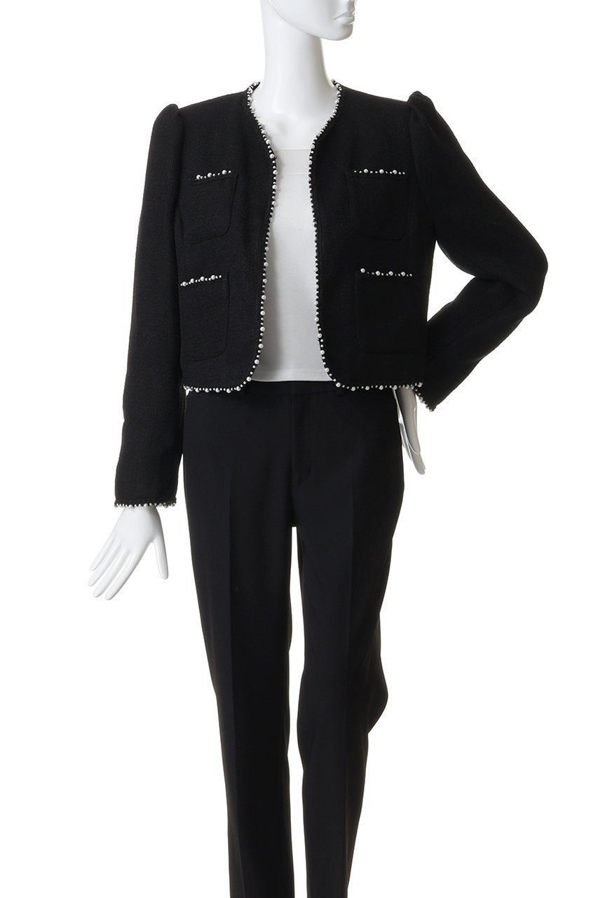 【コルコバード/CORCOVADO】のパールトリムツイードジャケット 人気、トレンドファッション・服の通販 founy(ファニー) ファッション Fashion レディースファッション Fashion for Women アウター Coat / Outerwear Collection レディースジャケット・軽アウター Jackets エレガント 上品 Elegant クラシカル Classical, Vintage-Inspired ジャケット Jacket, Outerwear ツイード Twill, Twill Weave パーティ Party, Party Style パール Pearl, Pearl Accent フォルム Silhouette, Form リュクス Luxury, Elegant, High-End, Chic other-7|ID: prp329100004890445 ipo3291000000036546438