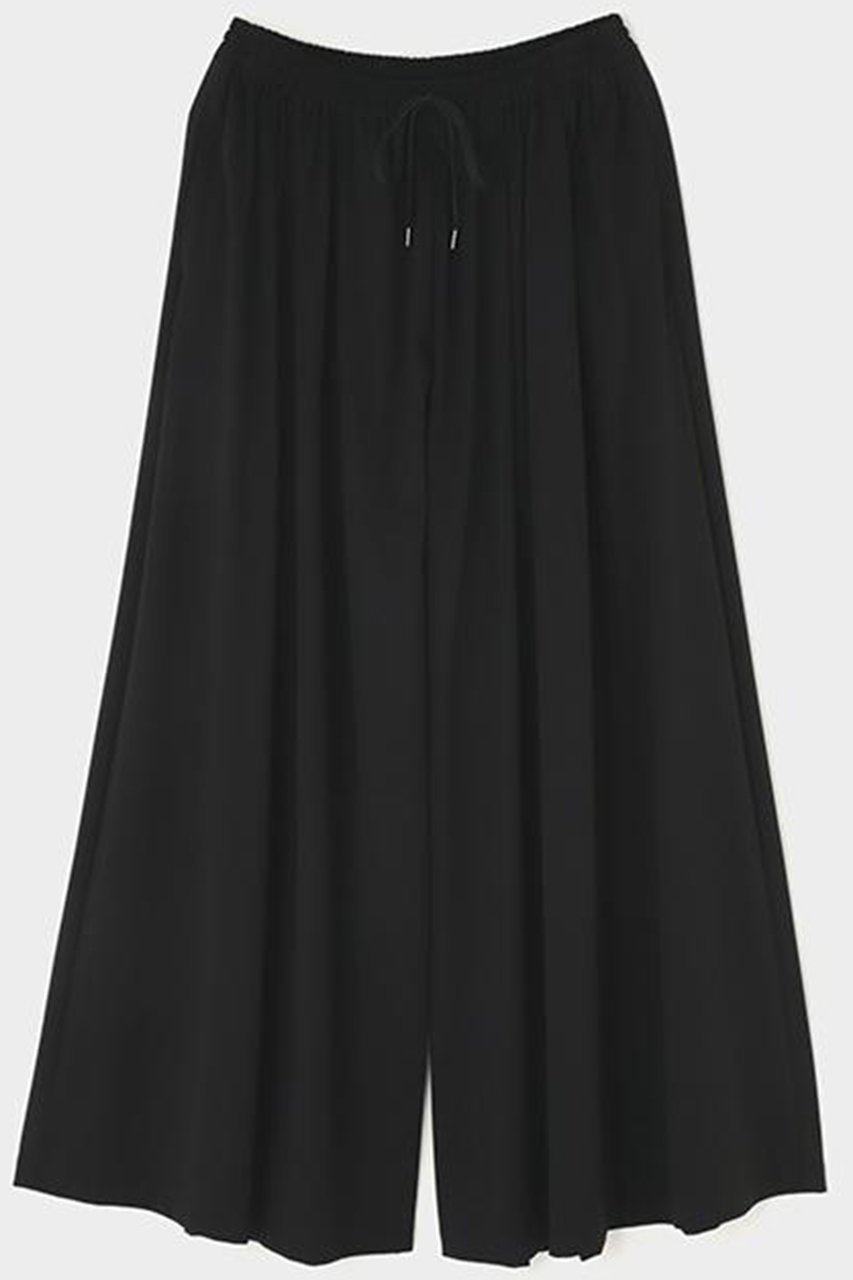 【ル フィル/LE PHIL】のコンパクトギャザーワイドパンツ インテリア・キッズ・メンズ・レディースファッション・服の通販 founy(ファウニー) 　ファッション　Fashion　レディースファッション　Fashion for Women　パンツ　Pants & Trousers　コンパクト　Compact, Small Size　セットアップ　Set-Up, Coordinated Outfit　ドレープ　Drape, Draping Fabric　ドローストリング　Drawstring, Pull Cord　ワイド　Wide, Wide Fit　エレガント 上品　Elegant　ブラック|ID: prp329100004890455 ipo3291000000036618323