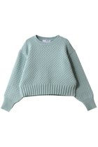 【スリー ドッツ/three dots】のスポンジースムース ポップコーンプルオーバー 人気、トレンドファッション・服の通販 founy(ファニー) ファッション Fashion レディースファッション Fashion for Women トップス・カットソー Cut & Sew Tops ニット Knit Tops & Sweaters カジュアルプルオーバー・ニットトップス Pullovers & Knit Tops / Casual Pullovers エレガント 上品 Elegant シンプル Simple, Minimal セーター Sweater, Knitwear ボトム Bottoms, Lower Wear 再入荷 Restock / Back in Stock thumbnail ブルー|ID: prp329100004890480 ipo3291000000036546657
