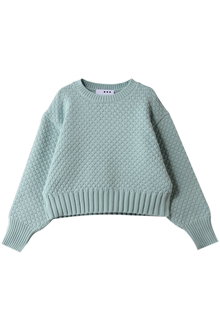 【スリー ドッツ/three dots】のスポンジースムース ポップコーンプルオーバー インテリア・キッズ・メンズ・レディースファッション・服の通販 founy(ファニー) ファッション Fashion レディースファッション Fashion for Women トップス・カットソー Cut & Sew Tops ニット Knit Tops & Sweaters カジュアルプルオーバー・ニットトップス Pullovers & Knit Tops / Casual Pullovers エレガント 上品 Elegant シンプル Simple, Minimal セーター Sweater, Knitwear ボトム Bottoms, Lower Wear 再入荷 Restock / Back in Stock ブルー|ID: prp329100004890480 ipo3291000000036546657