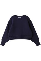 【スリー ドッツ/three dots】のスポンジースムース ポップコーンプルオーバー 人気、トレンドファッション・服の通販 founy(ファニー) ファッション Fashion レディースファッション Fashion for Women トップス・カットソー Cut & Sew Tops ニット Knit Tops & Sweaters カジュアルプルオーバー・ニットトップス Pullovers & Knit Tops / Casual Pullovers エレガント 上品 Elegant シンプル Simple, Minimal セーター Sweater, Knitwear ボトム Bottoms, Lower Wear 再入荷 Restock / Back in Stock thumbnail ネイビー|ID: prp329100004890480 ipo3291000000036546658