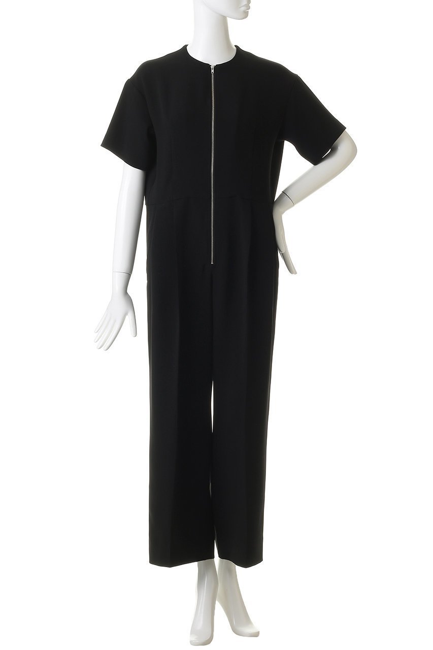 【シンゾーン/Shinzone】のダブルクロスジャンプスーツ 人気、トレンドファッション・服の通販 founy(ファニー) 　ファッション　Fashion　レディースファッション　Fashion for Women　パンツ　Pants & Trousers　ジップ　Zip, Zipper　ストレッチ　Stretch, Stretchy Fabric　スリーブ　Sleeve, Long Sleeve / Short Sleeve　スーツ　Suit, Formalwear　ダウン　Down, Puffer　ダブル　Double, Double-Breasted　ドレープ　Drape, Draping Fabric　ハーフ　Half, Half-Length　エレガント 上品　Elegant　other-2|ID: prp329100004890549 ipo3291000000036547239