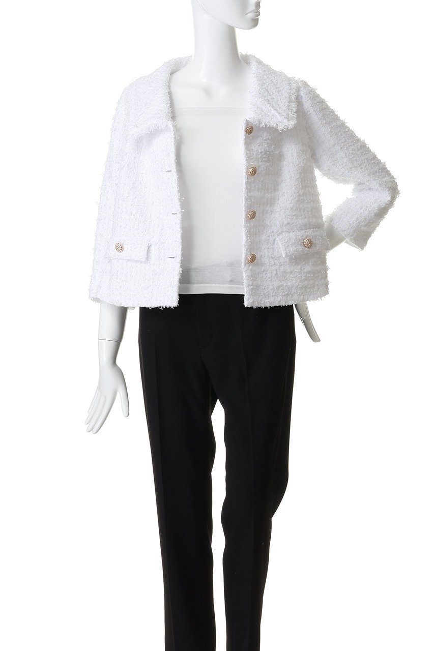 【エムダブリュー/MW】のコットンツイード ジャケット 人気、トレンドファッション・服の通販 founy(ファニー) ファッション Fashion レディースファッション Fashion for Women アウター Coat / Outerwear Collection レディースジャケット・軽アウター Jackets おすすめ Recommended / Our Picks クラシカル Classical, Vintage-Inspired ジャケット Jacket, Outerwear セットアップ Set-Up, Coordinated Outfit ツイード Twill, Twill Weave フリンジ Fringe, Tassel ボトム Bottoms, Lower Wear 新作・新入荷 New Arrivals / New In other-7|ID: prp329100004890571 ipo3291000000036547438