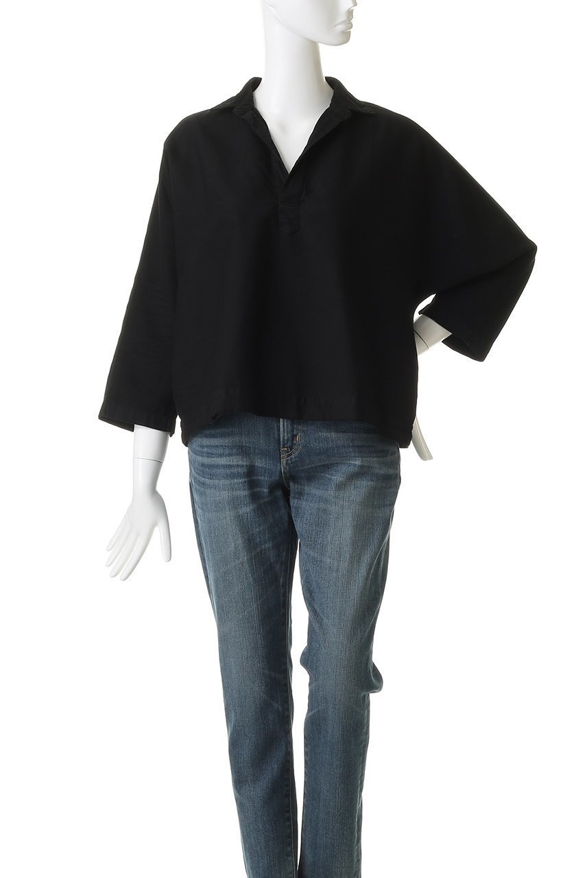 【フランク&アイリーン/Frank&Eileen】のGABI イタリアンフェイマスデニム スキッパーシャツ 人気、トレンドファッション・服の通販 founy(ファニー) 　ファッション　Fashion　レディースファッション　Fashion for Women　トップス・カットソー　Cut & Sew Tops　シャツ・ブラウス・オフィスカジュアル　Elegant Blouses & Button-Ups　スキッパー　Skipper, Open Collar　スリーブ　Sleeve, Long Sleeve / Short Sleeve　リラックス　Relax, Relaxed Fit　ロング　Long, Long-Length　other-2|ID: prp329100004890590 ipo3291000000036547689