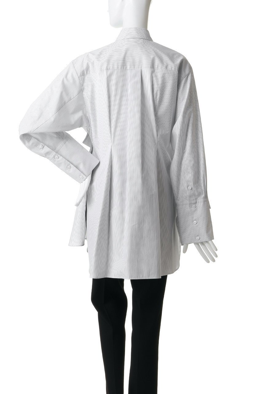 【エンフォルド/ENFOLD】のRECONSTRUCTION SHIRT 人気、トレンドファッション・服の通販 founy(ファニー) ファッション Fashion レディースファッション Fashion for Women トップス・カットソー Cut & Sew Tops シャツ・ブラウス・オフィスカジュアル Elegant Blouses & Button-Ups おすすめ Recommended / Our Picks シェイプ Shape, Slim Fit ストレート Straight, Straight Cut スリーブ Sleeve, Long Sleeve / Short Sleeve ブロード Broadcloth, Fine Cotton ロング Long, Long-Length other-4|ID: prp329100004890600 ipo3291000000036547790