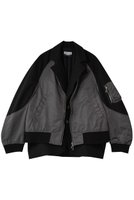 【メゾンスペシャル/MAISON SPECIAL】の【UNISEX】MA-1レイヤリング 2Bジャケット 人気、トレンドファッション・服の通販 founy(ファニー) ファッション Fashion レディースファッション Fashion for Women アウター Coat / Outerwear Collection レディースジャケット・軽アウター Jackets MA-1ジャケット MA-1 Bomber Jackets / Flight Jackets ジュエリー Jewelry ファッションリング Fashion Rings イヤリング・フープ・ドロップタイプ Hoop, Drop & Clip Earrings ユニセックス Unisex, Genderless ジャケット Jacket, Outerwear スタンド Stand Collar, Upright Stand ドッキング Docking, Mixed Material ミリタリー Military, Army Style エレガント 上品 Elegant 定番 Standard, Basic Item |ID:prp329100004890603