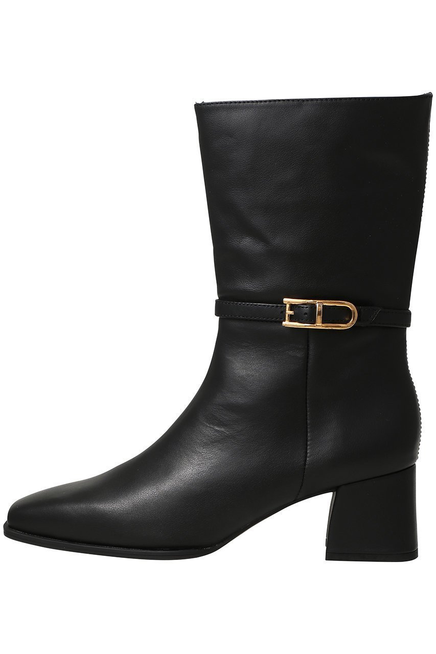 【エスメラルダ/Esmeralda】の【UNISA】チャンキーヒールベルトブーツ インテリア・キッズ・メンズ・レディースファッション・服の通販 founy(ファニー) 　ファッション　Fashion　レディースファッション　Fashion for Women　ベルト&ウエストマーク　Belts & Waist Accessories　ミドル　Middle Length, Mid Height　ロング　Long, Long-Length　ブラック|ID: prp329100004890640 ipo3291000000036548219